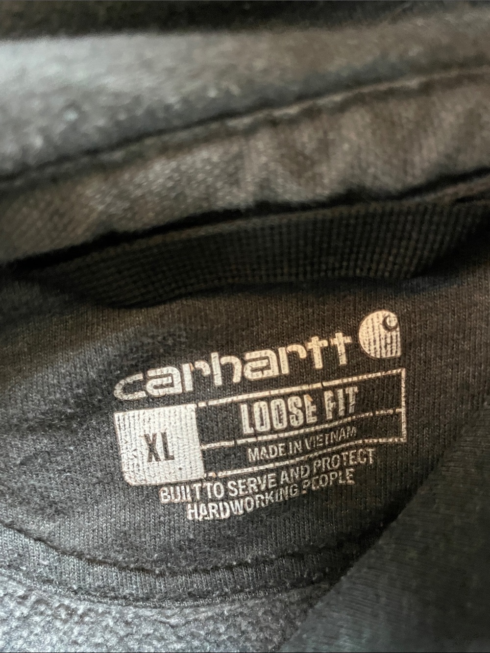 Carhartt Charcoal Gray Heavyweight Hooded Sweatshirt - Picture 2 of 14